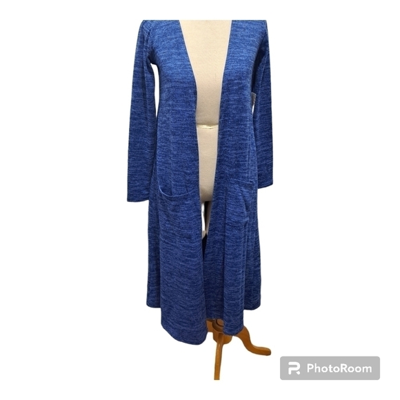 NWT LULAROE SARAH DUSTER CARDIGAN SIZE XS - Picture 2 of 6
